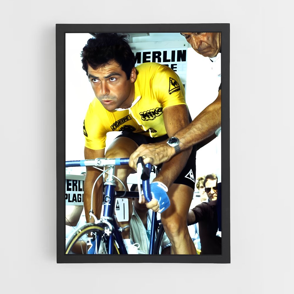 Poster Maillot Jaune – affiche Cyclisme (vue 2)